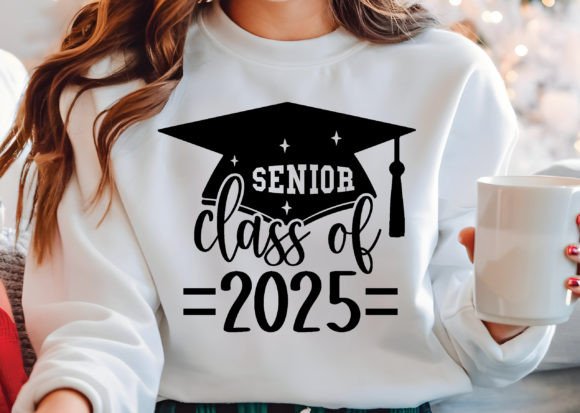 Senior 2025 SVG, Graduation SVG Design