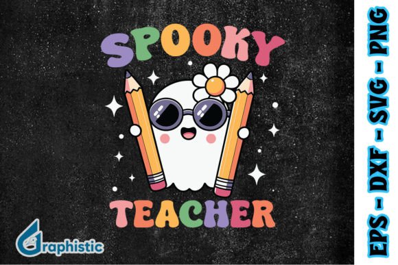 Spooky Teacher Boo Halloween SVG
