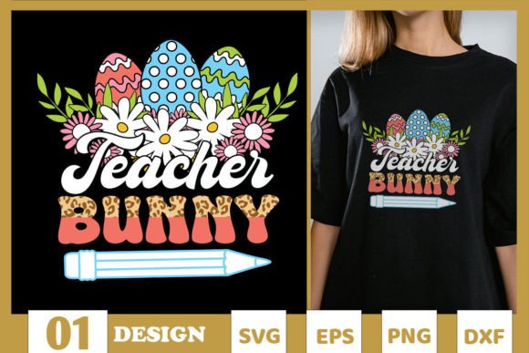 Teacher of Sweetest Bunnies Easter SVG