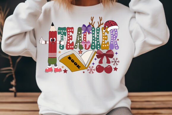 Teacher Retro Svg Png for Graphics and T-Shirt Designs