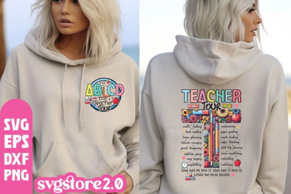 Teacher Tour SVG T-shirt Graphics